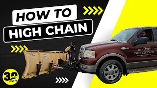 How to High Chain a Fisher Snow Plow