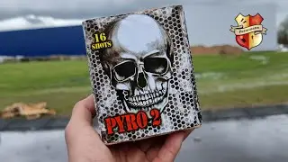 Pyro 2 - Pyrostar salute cake 16sh vuurwerk