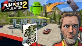 pumping simulator in Mobile ! my Gas ⛽ station junkyard simulator!