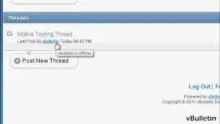 vBulletin 4 - Installing Mobile Style