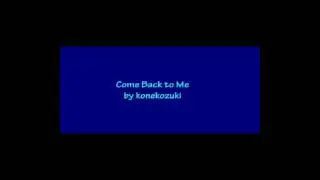 Utada's Come Back to Me, cover　カバー曲