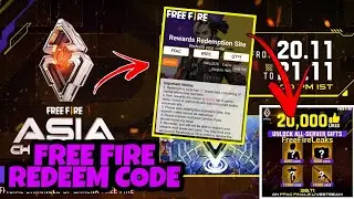 FREE FIRE REDEEM CODE || FREE FIRE ASIA CHAMPIONSHIP|| REDEEM CODE