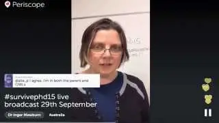 How to Survive Your PhD - Module 5 Live Chat on Loneliness