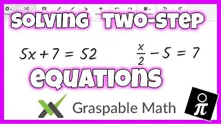 How to solve two step equations