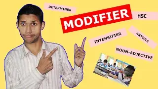MODIFIERS Part - 1 | HSC English | Short Cut Rules | English Grammar | Board Question