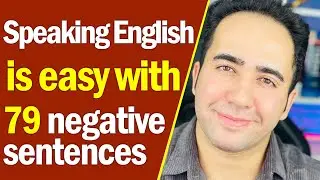 English made easy -  79 Common negative sentences to Speak English fluently