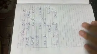 I'm Thang, today we will practice writing Tri an and Tri ki