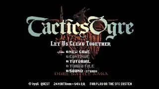 Tactics Ogre   Let Us Cling Together Japan Translated En - Super Famicom (SFC)