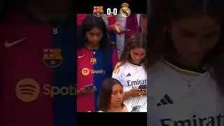 Barcelona Beat Real Madrid In Pre Season El Classico 😱 Endrik Fail And Victor Rock #shorts #football