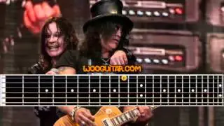 Slash "Godfather theme" Guitar Cover Lesson