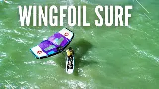 Wing foil surf session 24 10 21  4K