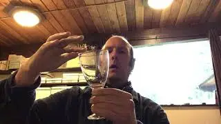Singing water glass