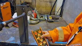 CMW- Styring av cobot sveis med eksternt tablå