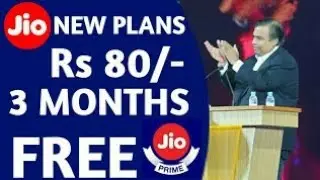 Jio Monsoon Offer: 3 months free data in only Rs. 80
