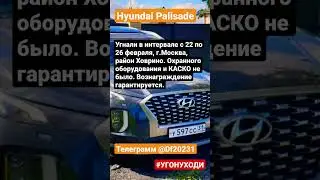 Угнан Hyundai Palisade 