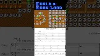 World 8: Dark Land - Super Mario Bros. 3 (NES, 1988) OST - Music Transcription