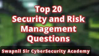 Top 20 Security and Risk Management Questions | #cybersecurity #riskmanagement #mcqs #cissp
