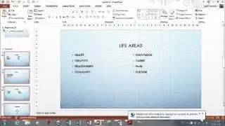 MS PowerPoint 2013 - Sections