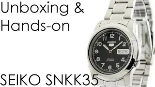 unboxing & hands-on - Seiko SNKK35