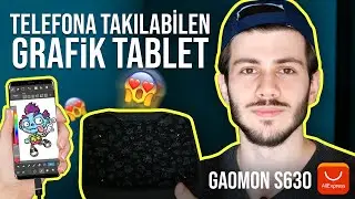 TELEFONA TAKILABİLEN GRAFİK TABLET İNCELEMESİ -Gaomon S630 Çizim Tableti