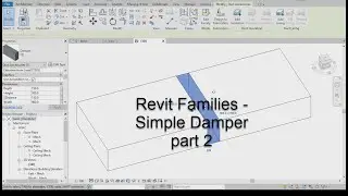 Revit Families - Simple Duct Damper part 2