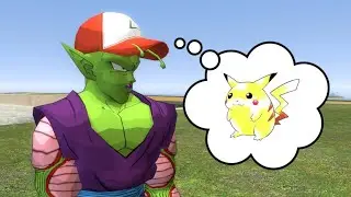 ピッコロ「ピカチュウゲットでちゅう。」 (Piccolo capturing Pikachu)