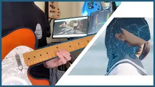 【 Cloudless/It's a Sunny Day for You - Yorushika 】Guitar Cover