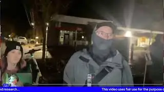 Restreaming ICE Protest Portland and going over the News