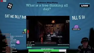 Bill Jensen reacts to phone guy thug shaker