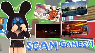 Playing Roblox KNOCKOFF GAMES (scamming kids???)|Pufallo