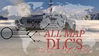ALL MAPS DLC's ETS2 1.50.4.0s  DLCs