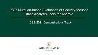 μSE: Mutation-based Evaluation of Security-focused Static Analysis Tools for Android
