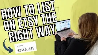 HOW TO LIST AN ITEM ON ETSY THE RIGHT WAY - how to create a listing on etsy - etsy listing tutorial