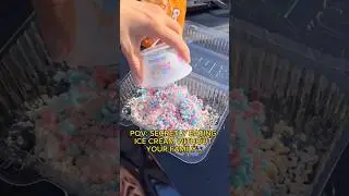 POV: SECRETLY EATING ICE CREAM WITHOUT YOUR FAMILY KNOWING 