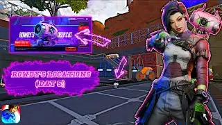 Rowdy Locations For Rowdy's Deep Cut Event(Day 5!) | Rowdy's Music Clips Apex Legends Mobile