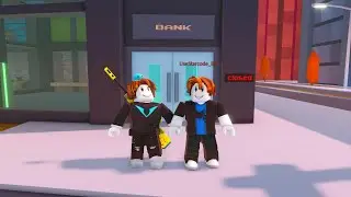 THE BANK WAR OF ROBLOX JAILBREAK