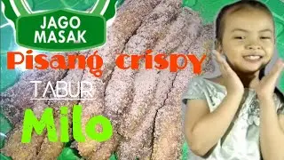 Pisang Krispy Tabur Milo