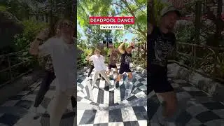 DEADPOOL DANCE: Twins Edition! 🌟😎 @twinsauce  #deadpool #shorts  #twinsauce #dance