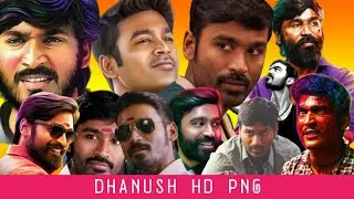 No Password | Dhanush Png Collection | Hd Tamil Actors Png | Free Download
