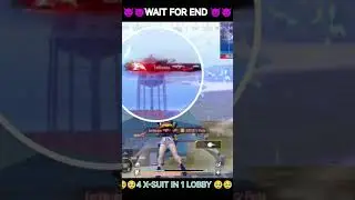 BGMI X-SUTE | 4 X-SUTE IN 1 LOBBY| SOLO VS SQUAD BGMI | 