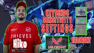 100T Hiko Valorant Settings Sensitivity Keybinds Crosshair and Setup 2021