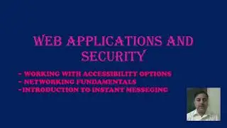 WEB APPLICATION ACCESSIBILITY FUNDAMENTAL AMD INSTANT MESSAGING  PART 1