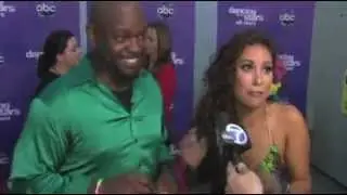 Emmitt Smith, Cheryl Burke after 'DWTS  All-Stars' premiere   Video