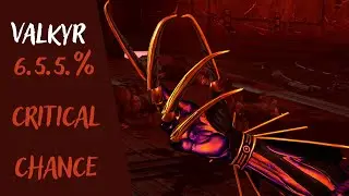 655% CRITICAL CHANCE!!! Valkyr Hysteria build TUTORIAL / GUIDE - Warframe