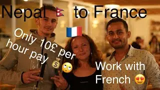 Earning in France | Monthly salary in France | Nepali student’s income in France