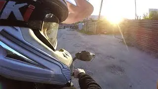 ПРЯМОТОК на СКУТЕРЕ ШУМИМ по ГОРОДУ
