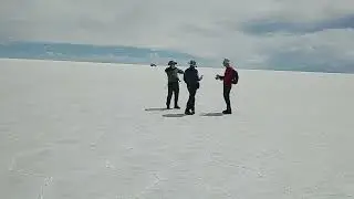 This is what happens if you take off your hat in the Uyuni Salt Desert