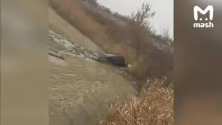 Контрабандисты спалились в реку в поселке Глубокий