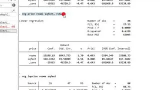 (Stata16): Heteroskedasticity and Robust Standard Errors 