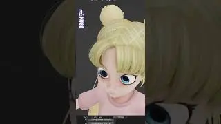 Usagi 3D Sculpt in #Blender3D